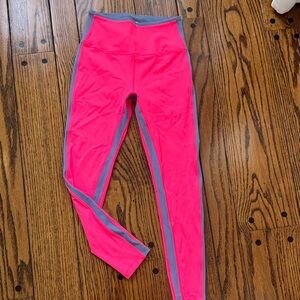 NWOT Splits59 Pink and Gray Leggings